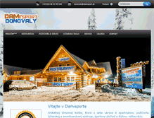 Tablet Screenshot of damisport.sk